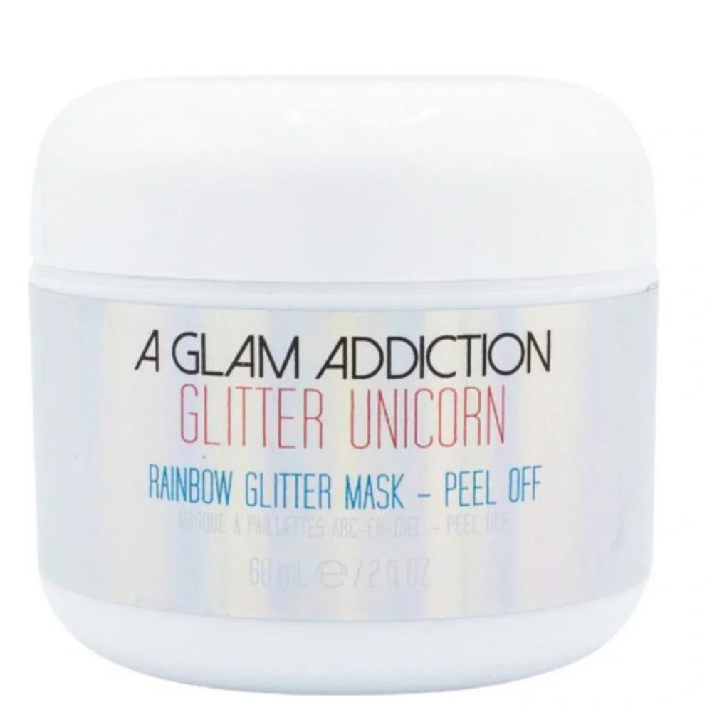 Glam Addiction Unicorn Rainbow Glitter Peel Mask